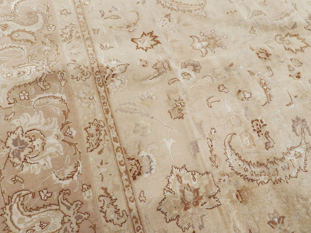 Vintage Persian Tabriz Carpet, No.11787 - Galerie Shabab