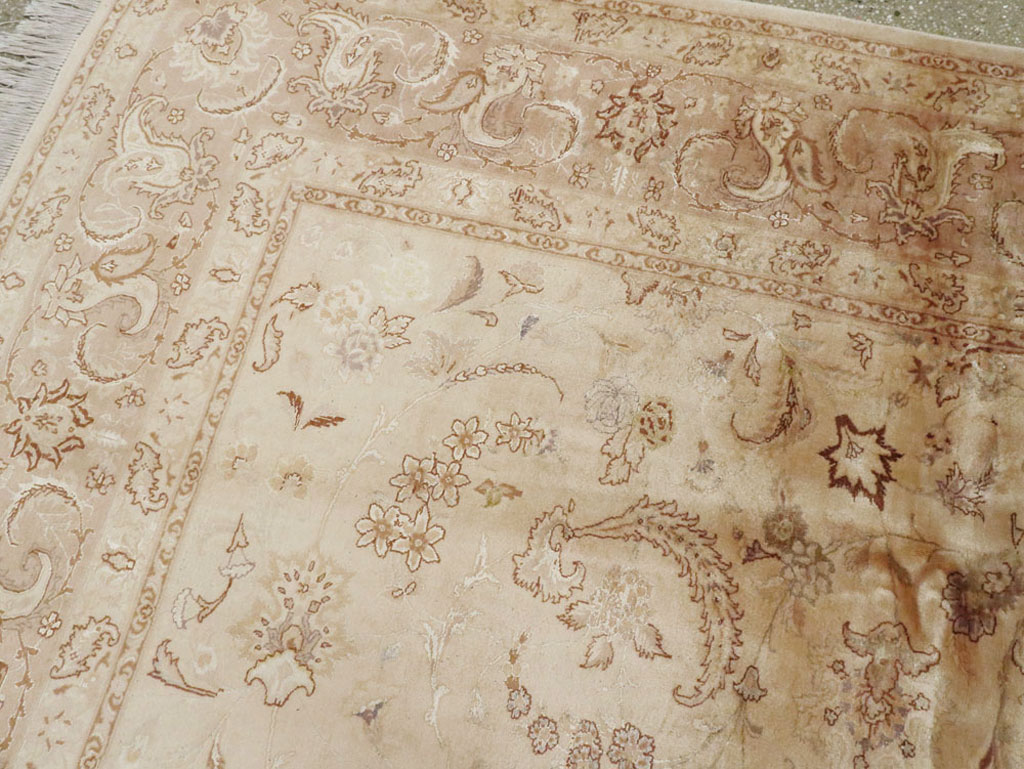 Vintage Persian Tabriz Carpet, No.11787 - Galerie Shabab