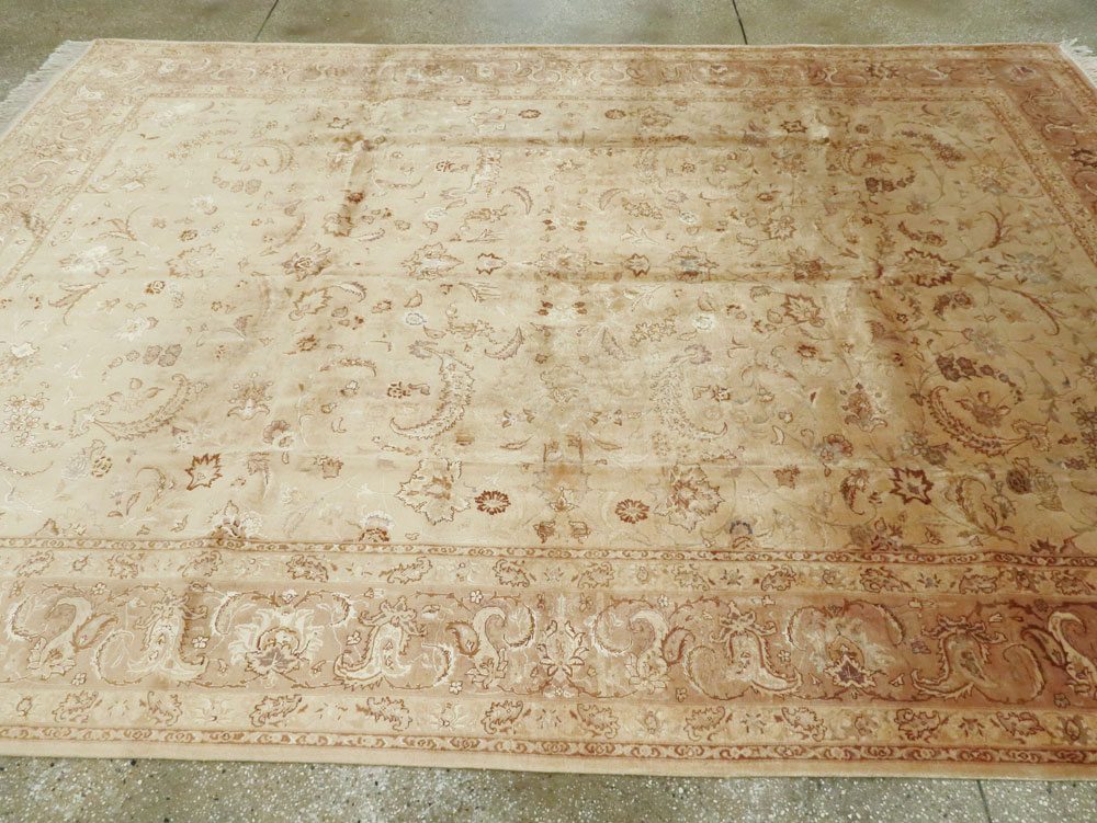 Vintage Persian Tabriz Carpet, No.11787 - Galerie Shabab