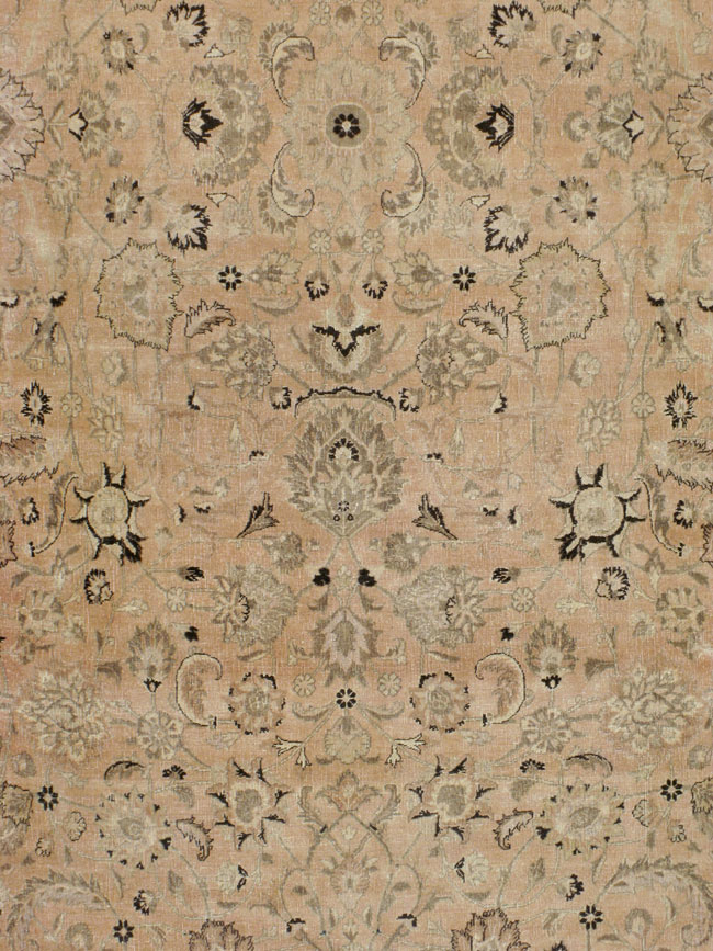 Antique Persian Mashad Carpet, No.11793 - Galerie Shabab