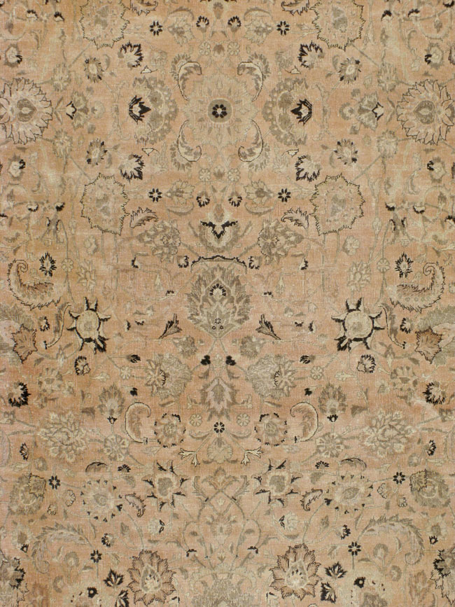 Antique Persian Mashad Carpet, No.11793 - Galerie Shabab