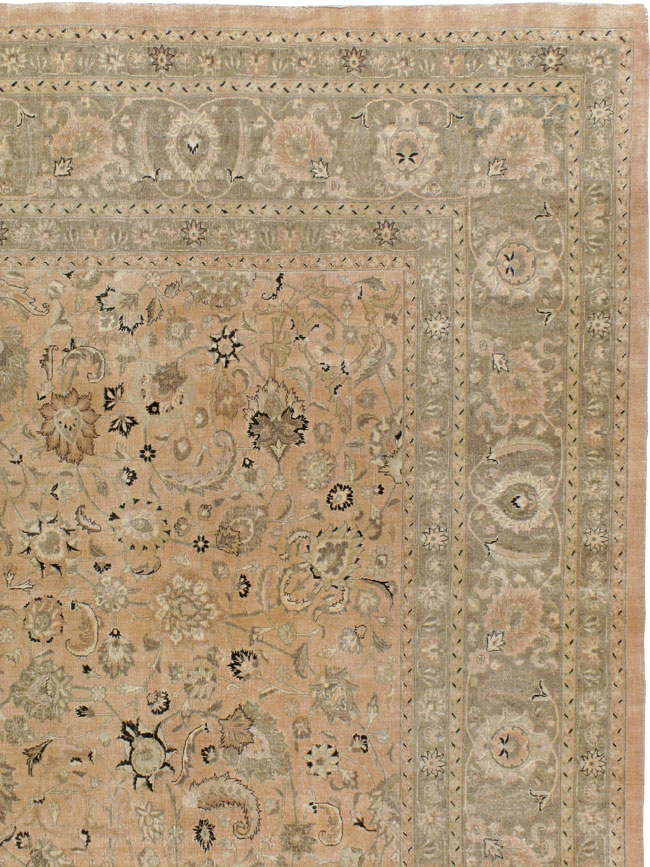 Antique Persian Mashad Carpet, No.11793 - Galerie Shabab