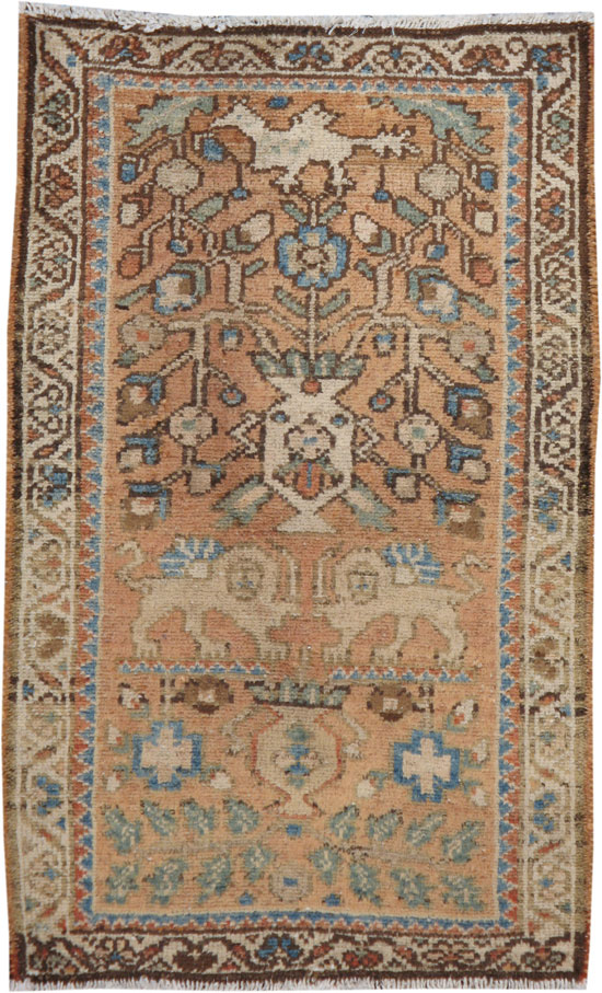 Antique Persian Malayer Rug, No.11811 - Galerie Shabab