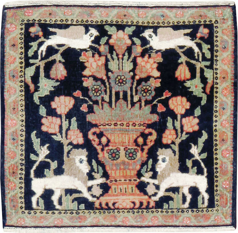 Antique Persian Fereghan Rug, No.11833 - Galerie Shabab