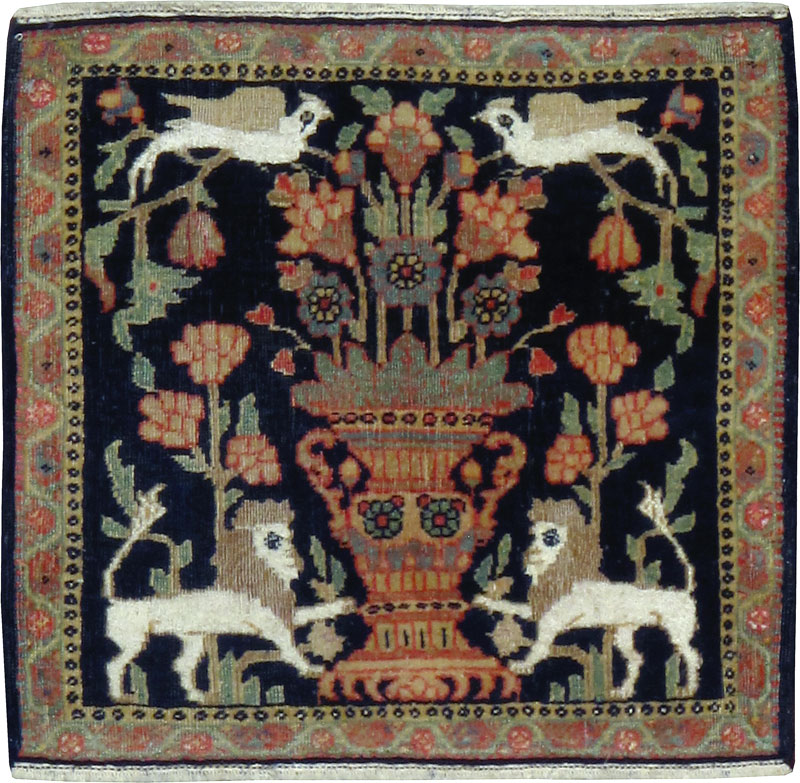 Antique Persian Fereghan Rug, No.11833 - Galerie Shabab