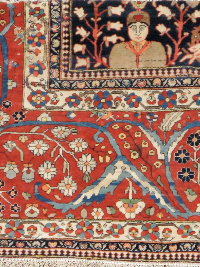 A Mohtashem Kashan Rug, No.11837 - Galerie Shabab