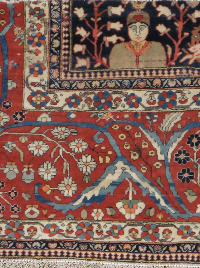A Mohtashem Kashan Rug, No.11837 - Galerie Shabab
