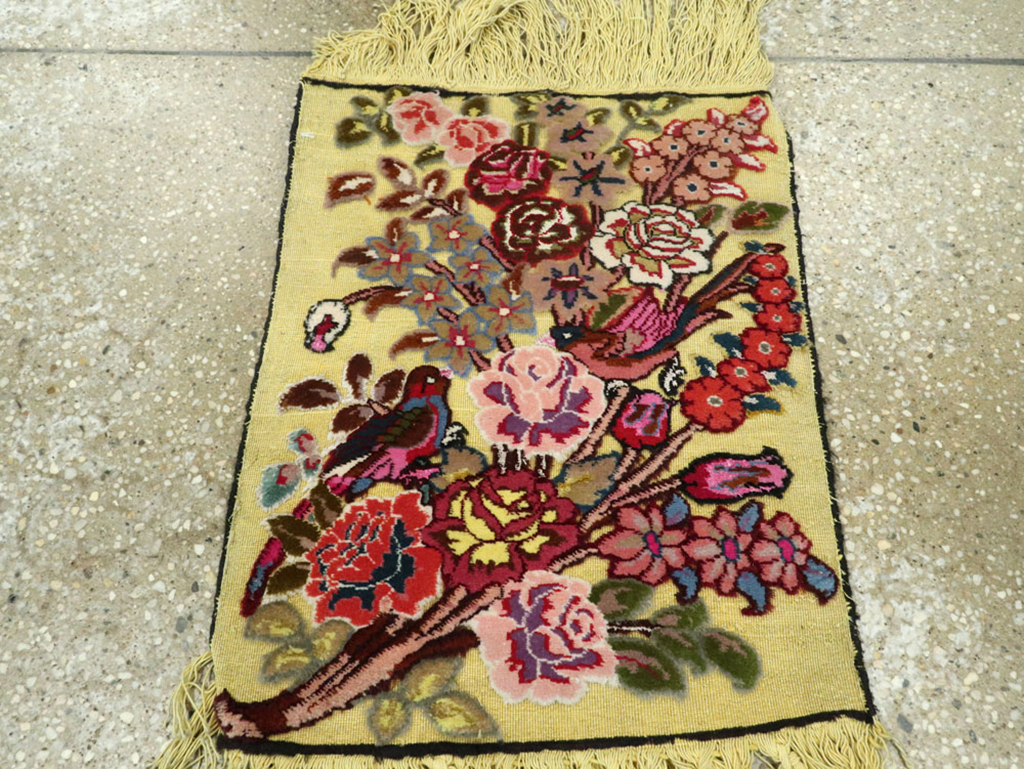 Vintage Persian Souf Rug (Pair: 1 of 2), No.11847 - Galerie Shabab