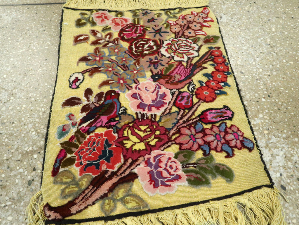 Vintage Persian Souf Rug (Pair: 1 of 2), No.11847 - Galerie Shabab