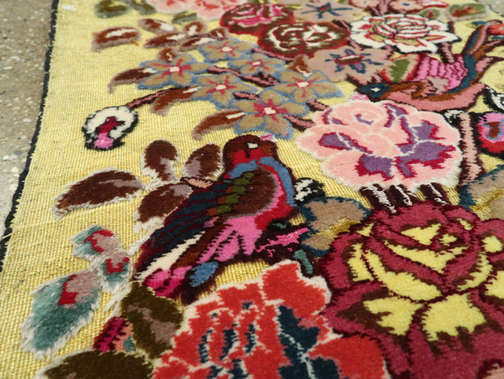 Vintage Persian Souf Rug (Pair: 1 of 2), No.11847 - Galerie Shabab