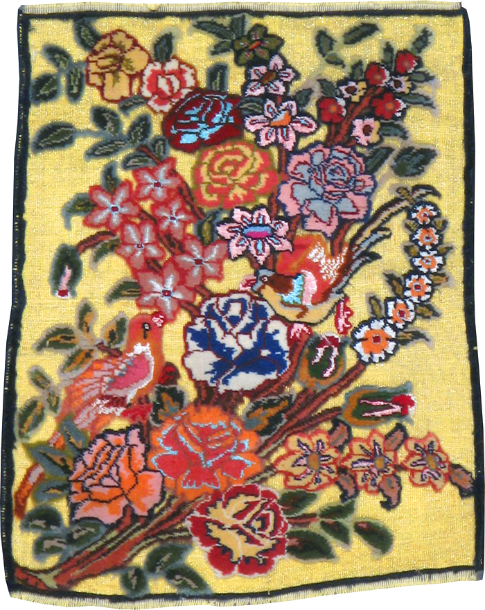 Vintage Persian Souf Rug (Pair: 2 of 2), No.11848 - Galerie Shabab