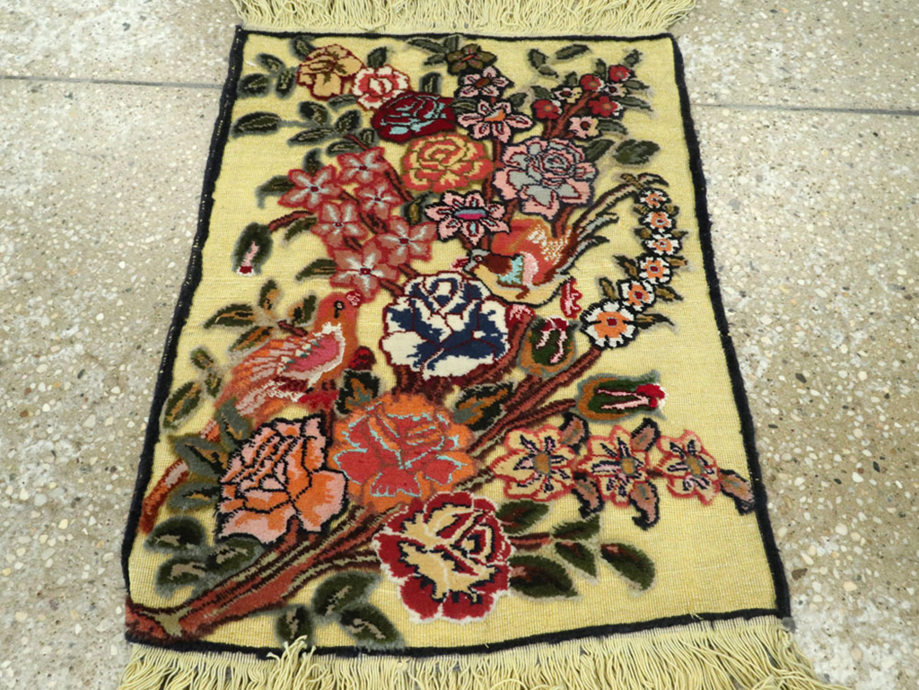 Vintage Persian Souf Rug (Pair: 2 of 2), No.11848 - Galerie Shabab