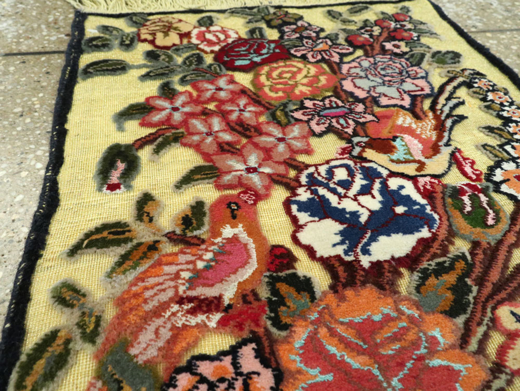 Vintage Persian Souf Rug (Pair: 2 of 2), No.11848 - Galerie Shabab