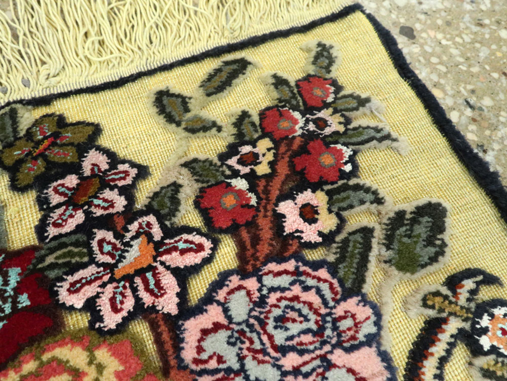 Vintage Persian Souf Rug (Pair: 2 of 2), No.11848 - Galerie Shabab