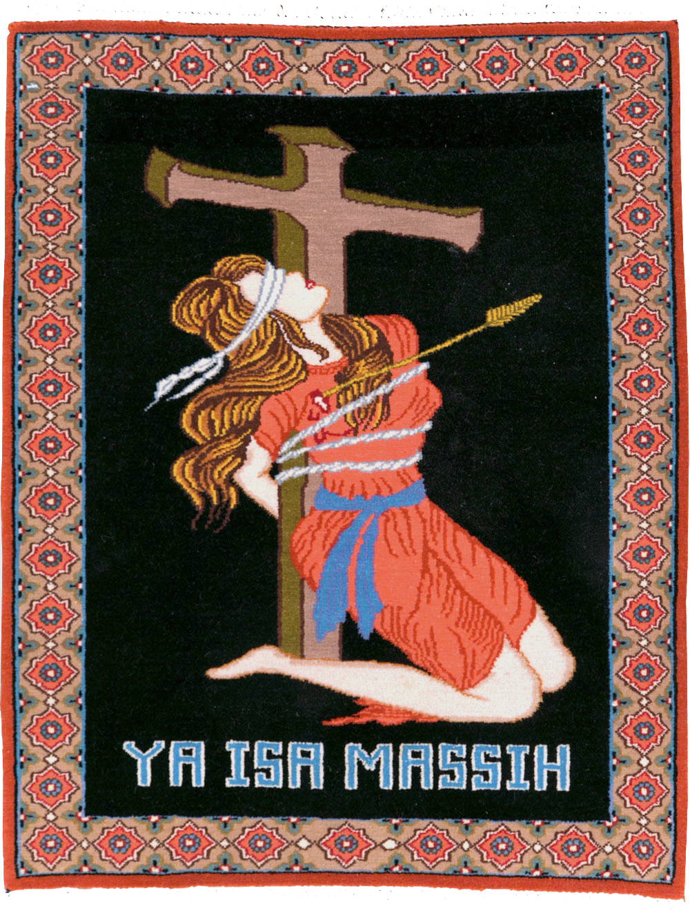 Vintage Persian Tabriz Pictorial Rug (Pair: 1 of 2), No.11853 - Galerie Shabab