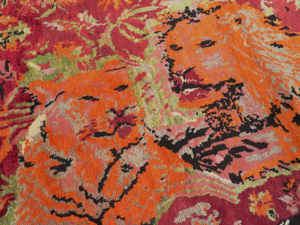 Antique Caucasian Karabagh Pictorial Rug, No.11857 - Galerie Shabab