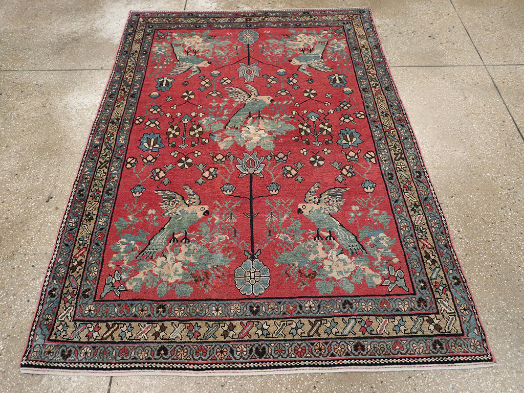 Antique Persian Malayer Rug, No.11860 - Galerie Shabab