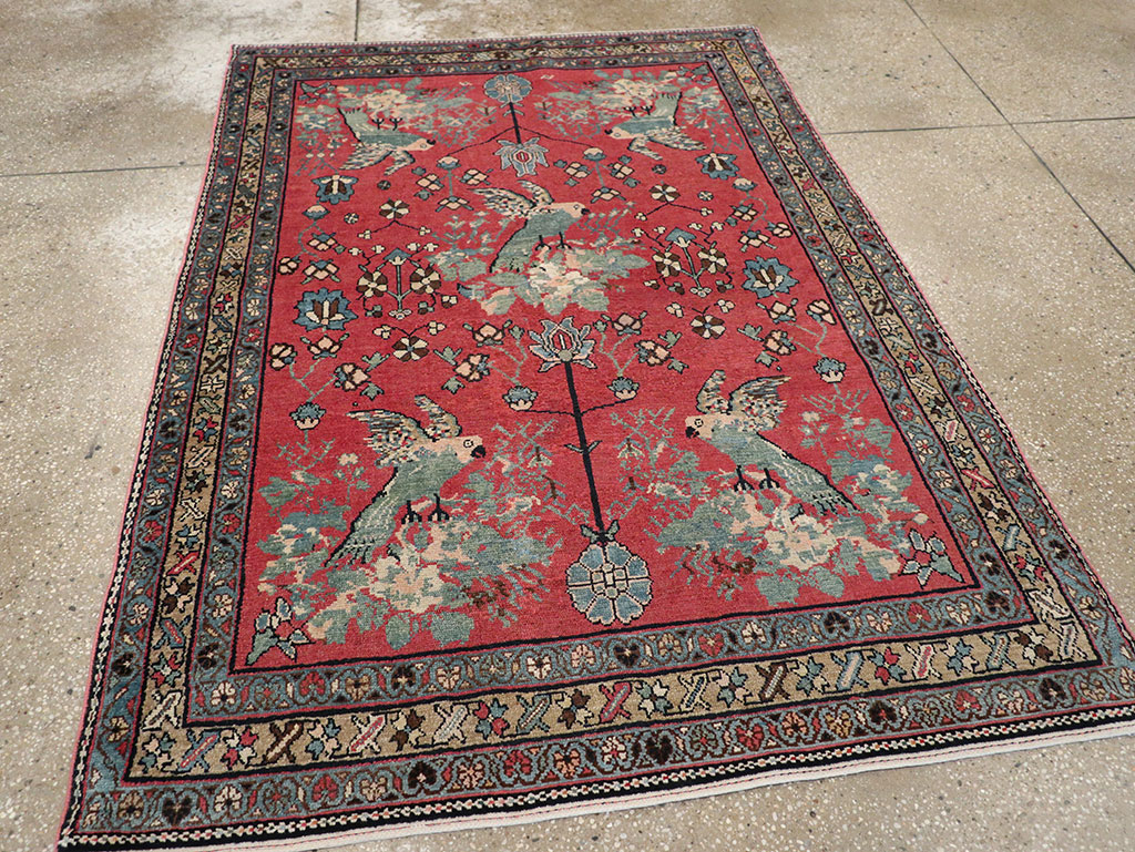 Antique Persian Malayer Rug, No.11860 - Galerie Shabab