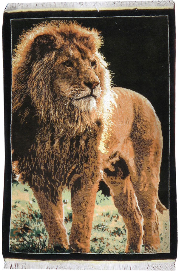 Modern Tabriz Pictorial Rug, No.11867 - Galerie Shabab