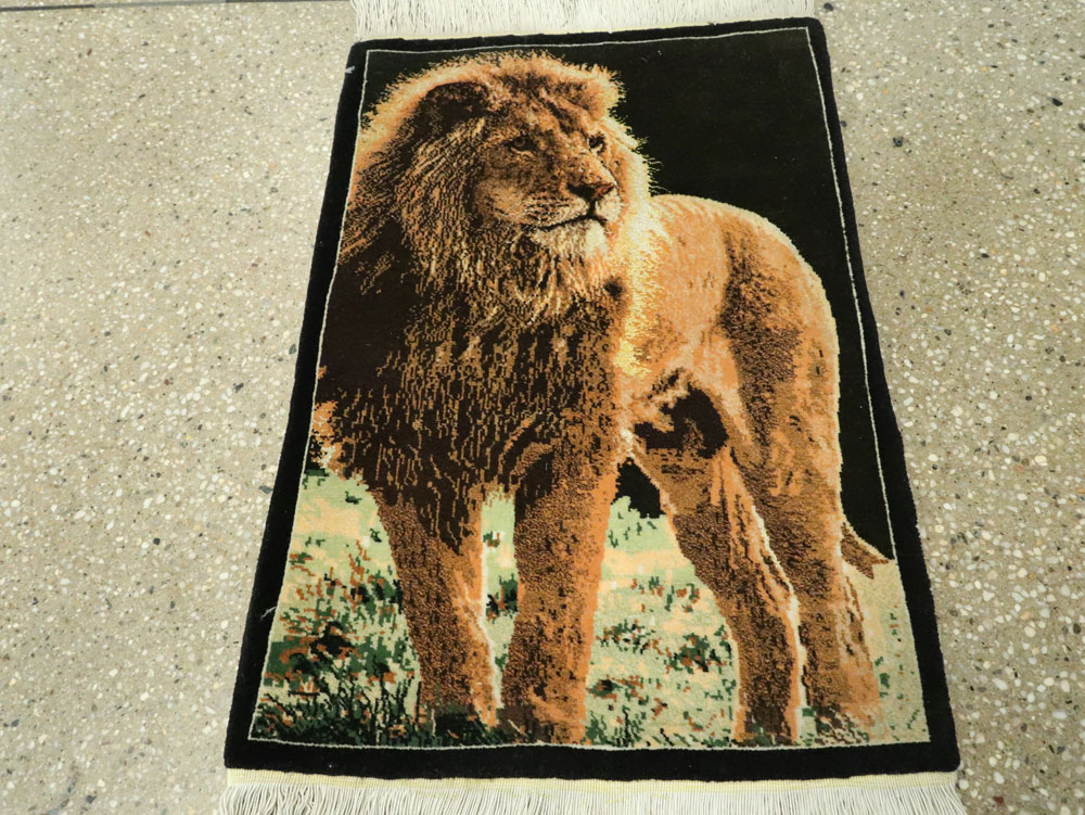 Modern Tabriz Pictorial Rug, No.11867 - Galerie Shabab