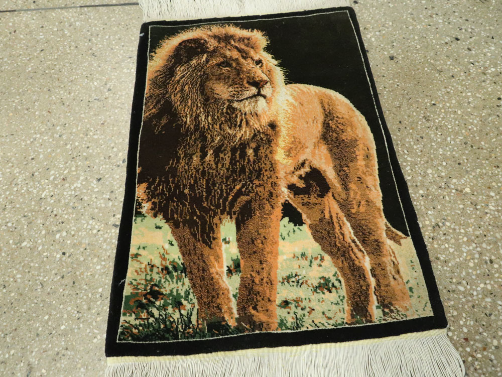 Modern Tabriz Pictorial Rug, No.11867 - Galerie Shabab