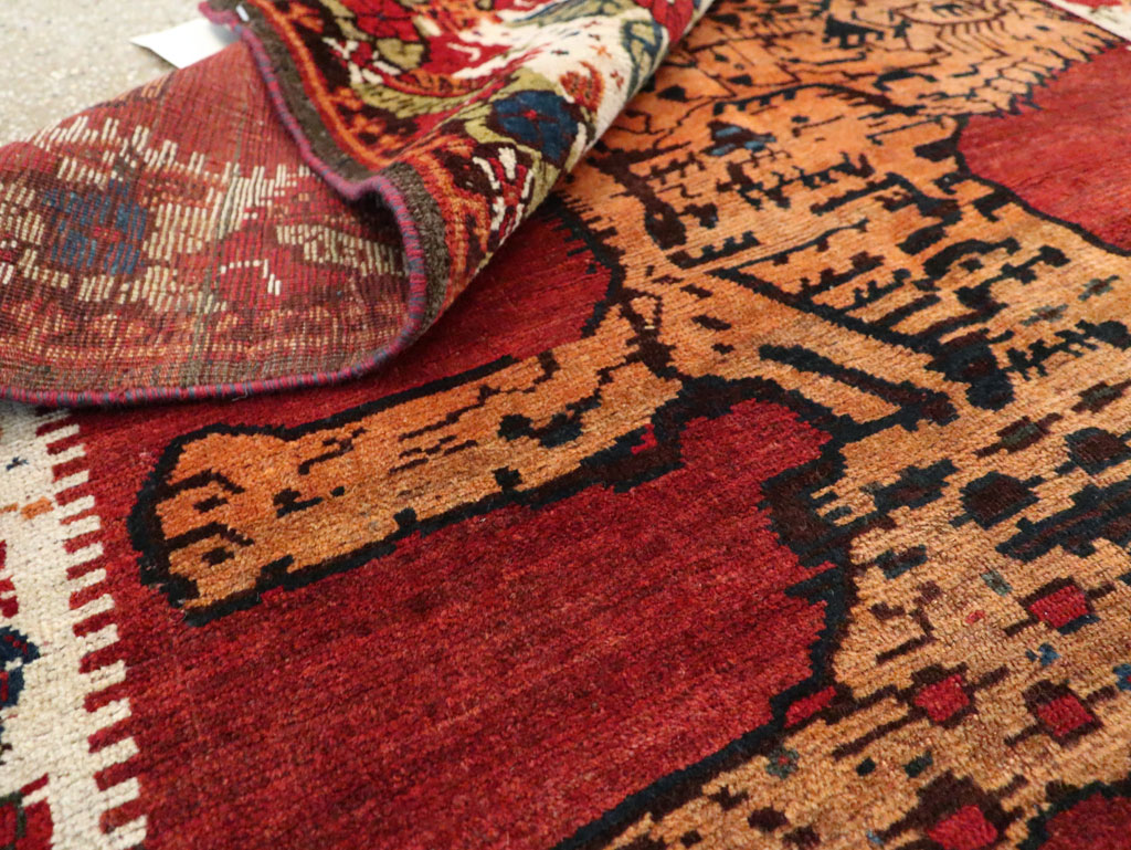 Antique Persian Gabbeh Pictorial Rug, No.11869 - Galerie Shabab