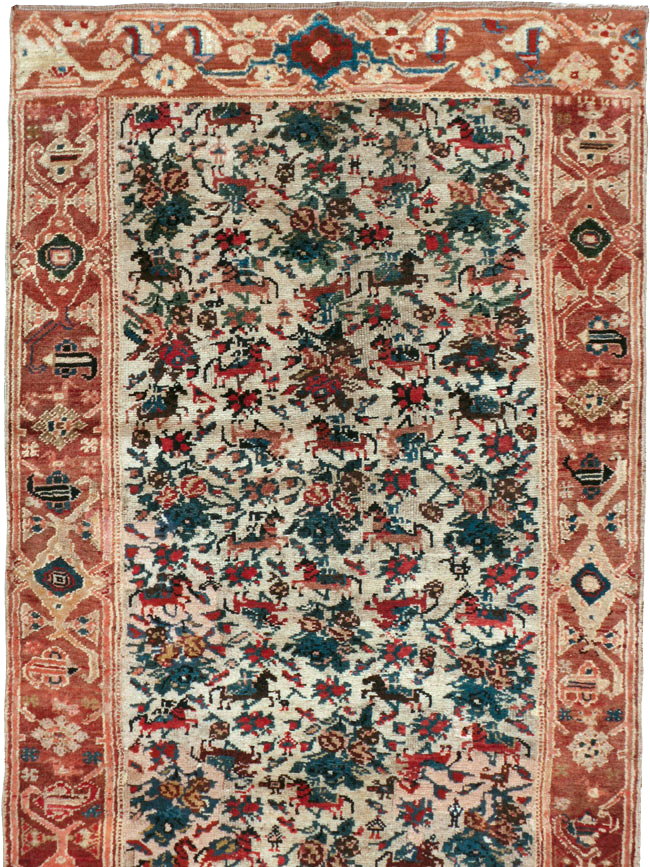 Antique Persian Kurdish Rug, No.11878 - Galerie Shabab