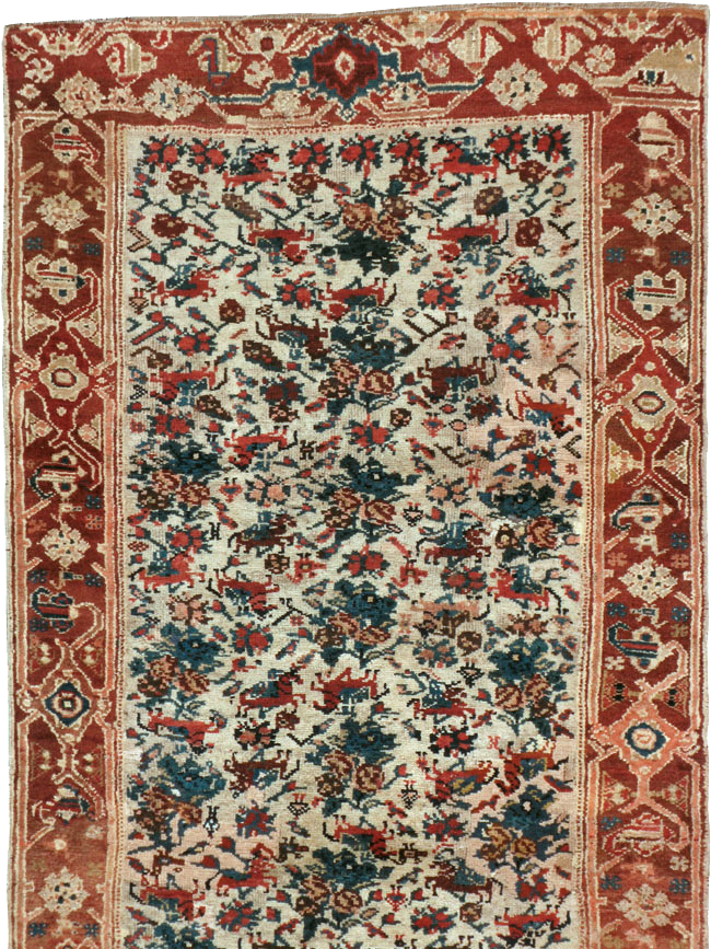 Antique Persian Kurdish Rug, No.11878 - Galerie Shabab
