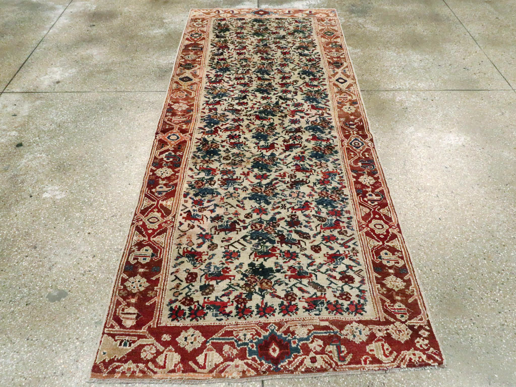 Antique Persian Kurdish Rug, No.11878 - Galerie Shabab