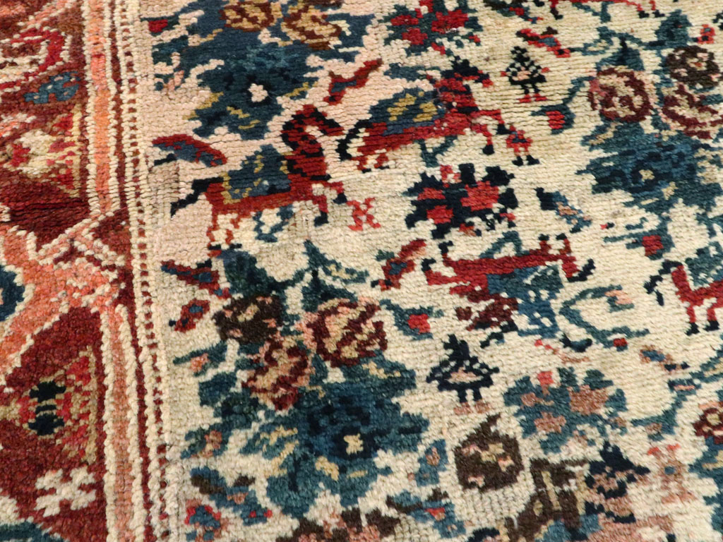 Antique Persian Kurdish Rug, No.11878 - Galerie Shabab
