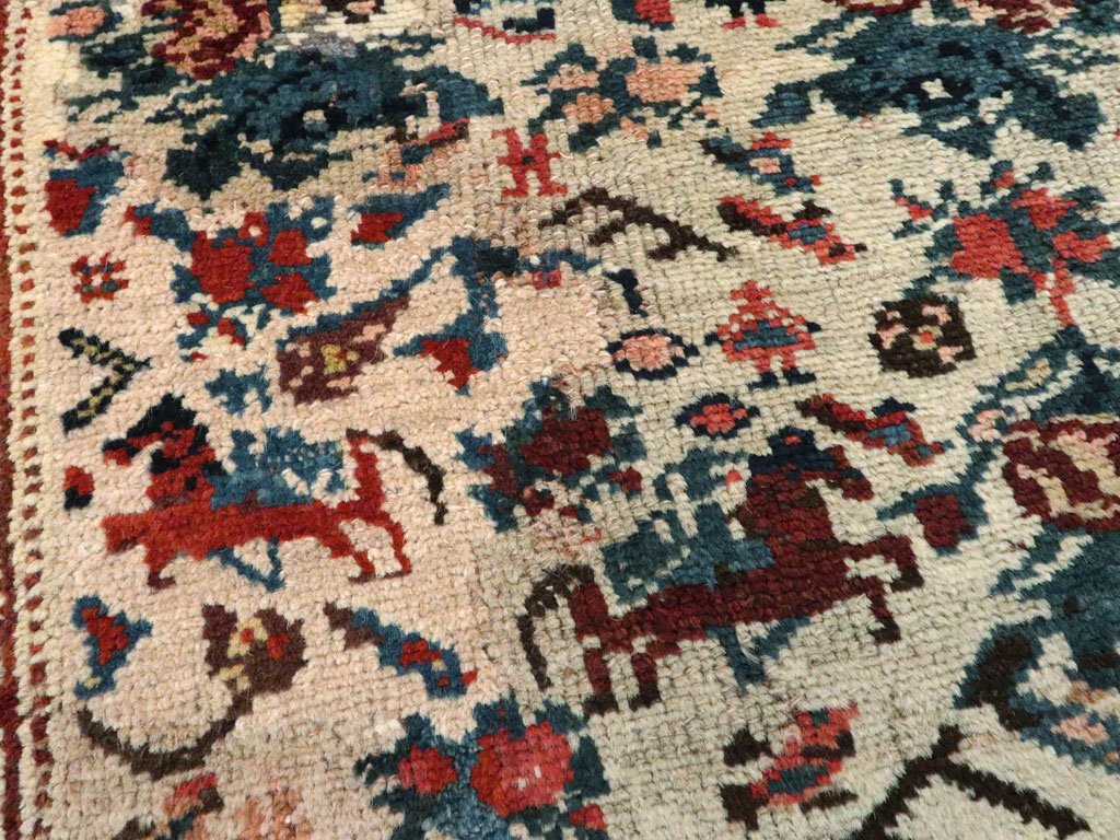 Antique Persian Kurdish Rug, No.11878 - Galerie Shabab