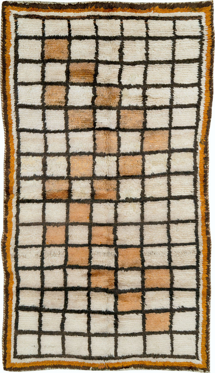 Vintage Persian Gabbeh Rug, No.11885 - Galerie Shabab