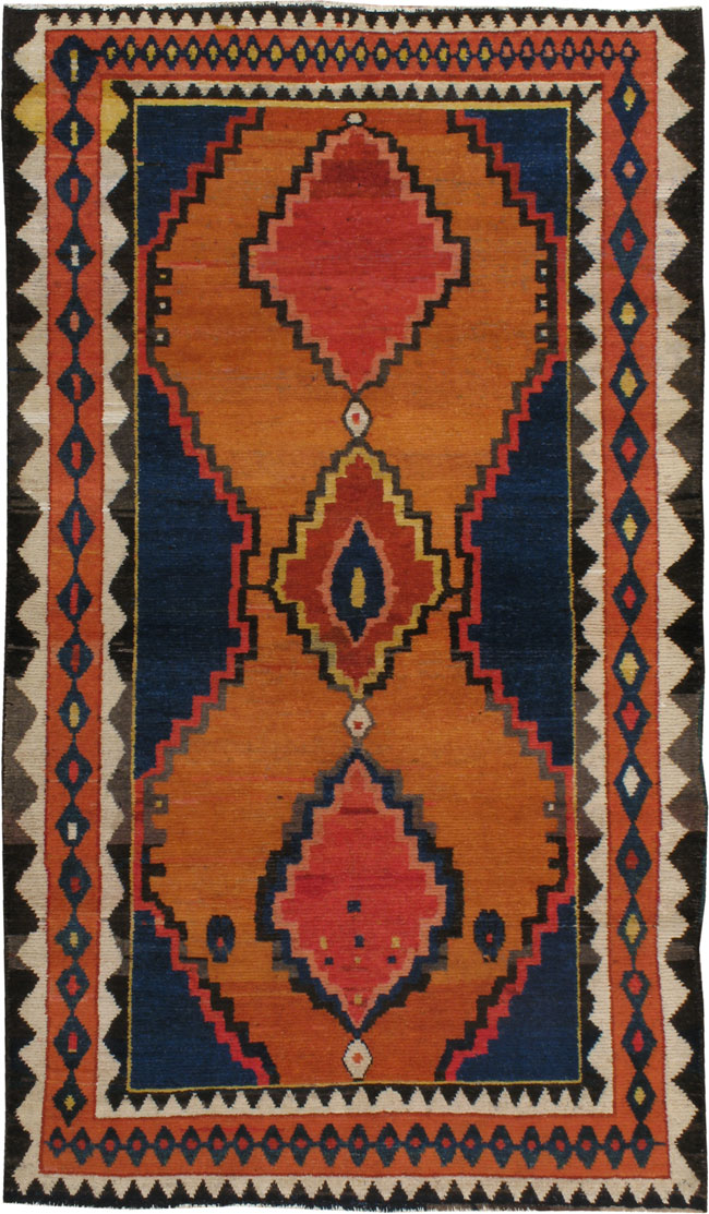 Antique Persian Gabbeh Carpet, No.11887 - Galerie Shabab