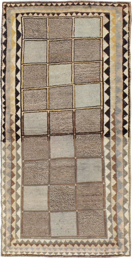 Vintage Persian Gabbeh Rug, No.11891 - Galerie Shabab