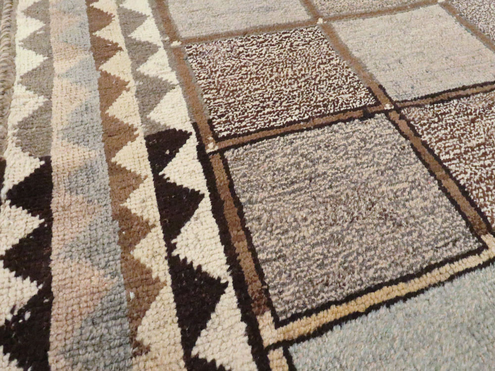 Vintage Persian Gabbeh Rug, No.11891 - Galerie Shabab