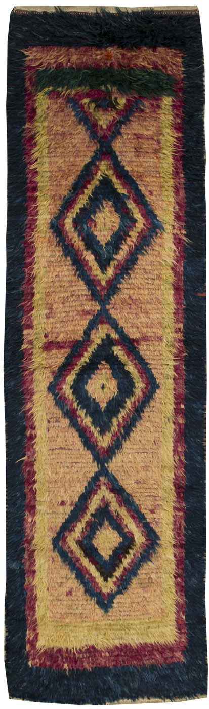 Vintage Turkish Tulu Rug, No.11892 - Galerie Shabab
