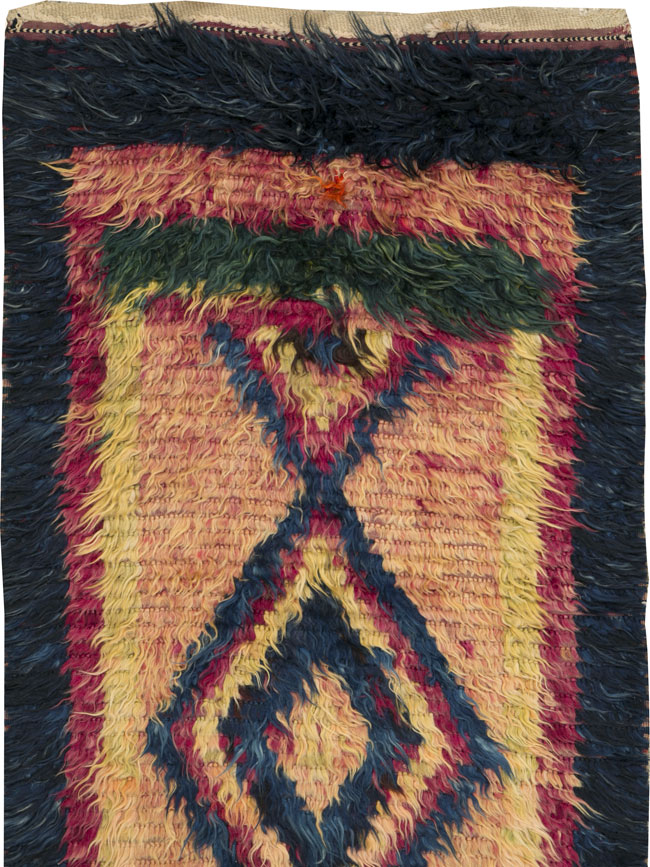 Vintage Turkish Tulu Rug, No.11892 - Galerie Shabab