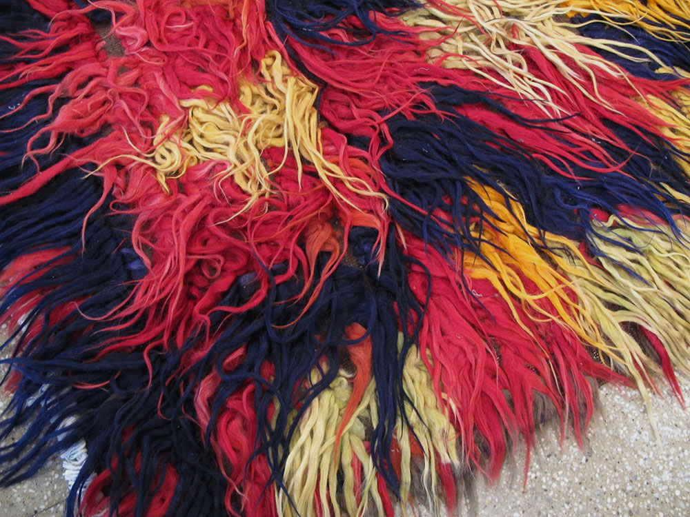 Vintage Turkish Tulu Rug, No.11895 - Galerie Shabab