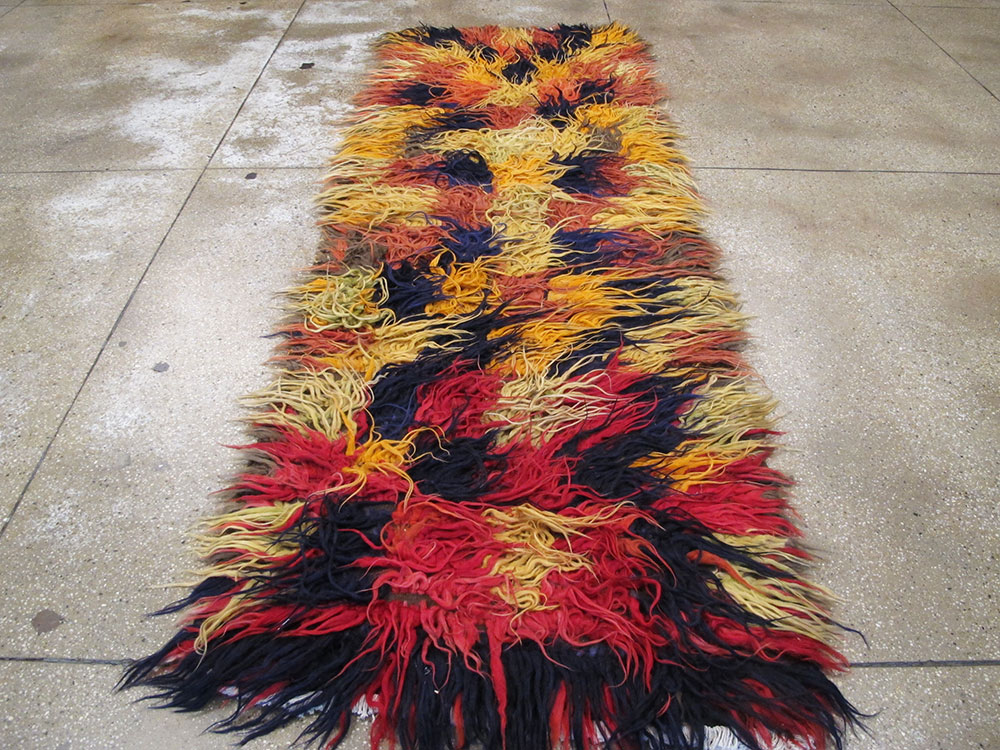 Vintage Turkish Tulu Rug, No.11895 - Galerie Shabab