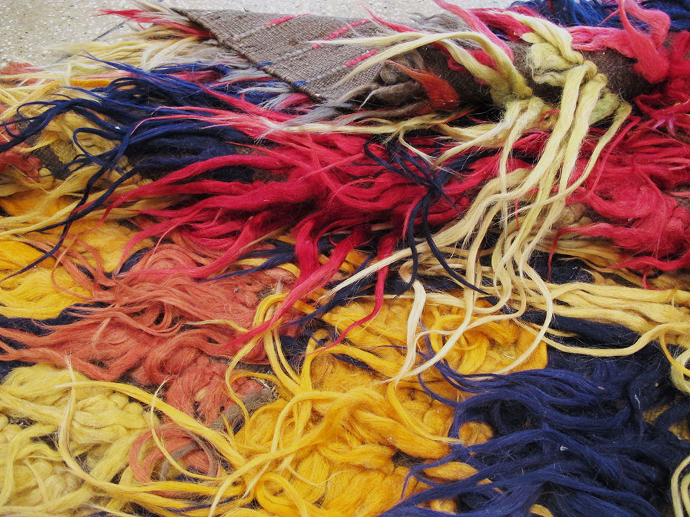 Vintage Turkish Tulu Rug, No.11895 - Galerie Shabab