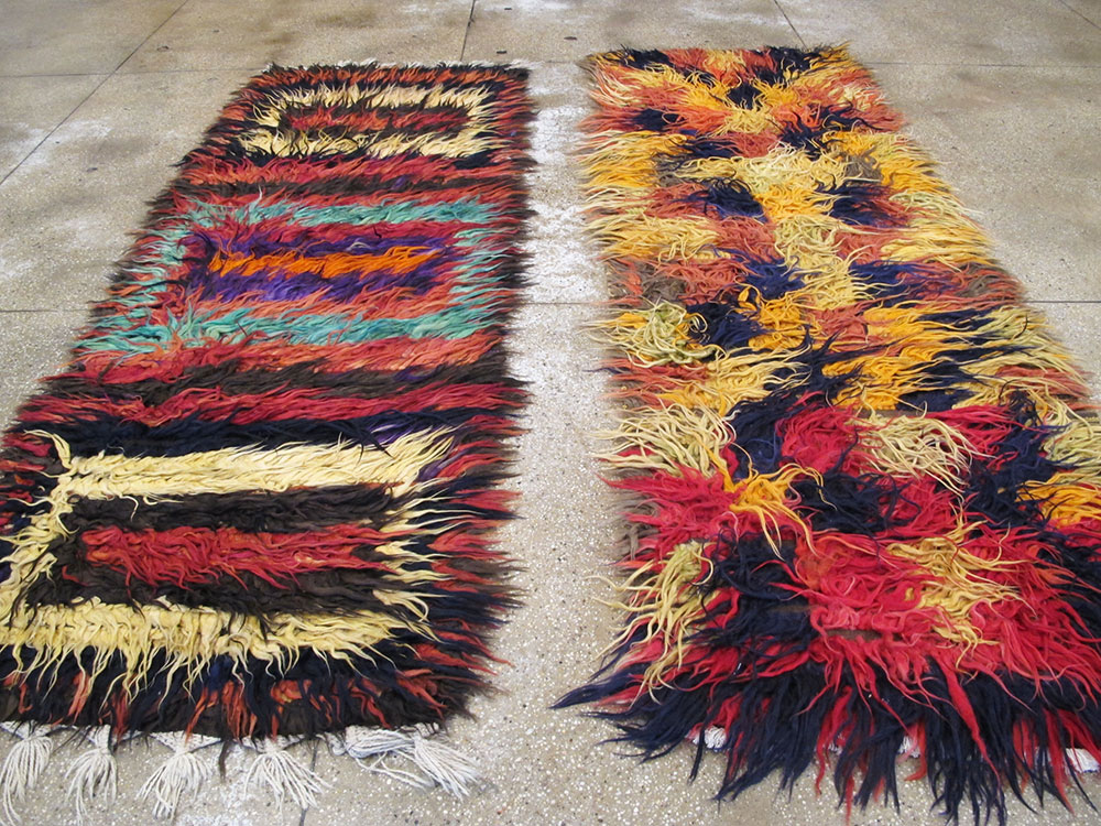 Vintage Turkish Tulu Rug, No.11895 - Galerie Shabab