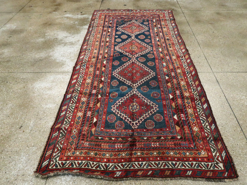 Antique Persian Shiraz Khamseh Rug, No.11896 - Galerie Shabab