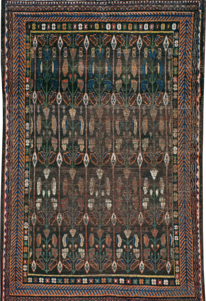 Antique Persian Gabbeh Rug, No.11897 - Galerie Shabab