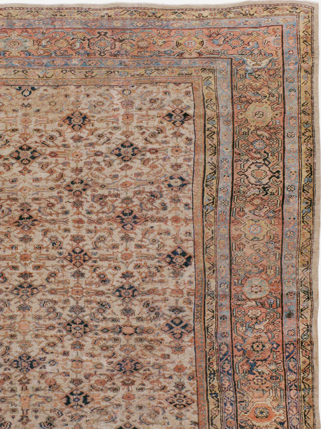 Antique Persian Mahal Carpet, No.11905 - Galerie Shabab