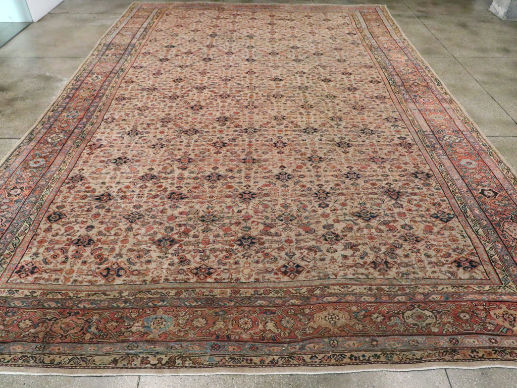 Antique Persian Mahal Carpet, No.11905 - Galerie Shabab