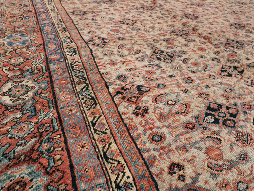 Antique Persian Mahal Carpet, No.11905 - Galerie Shabab