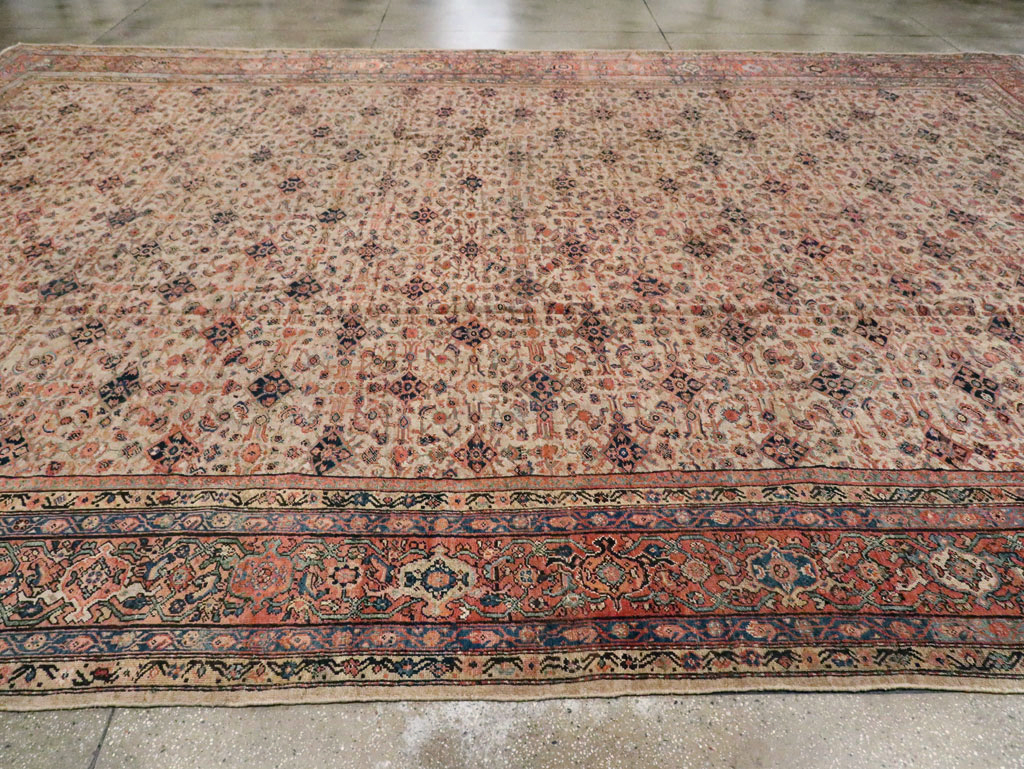 Antique Persian Mahal Carpet, No.11905 - Galerie Shabab