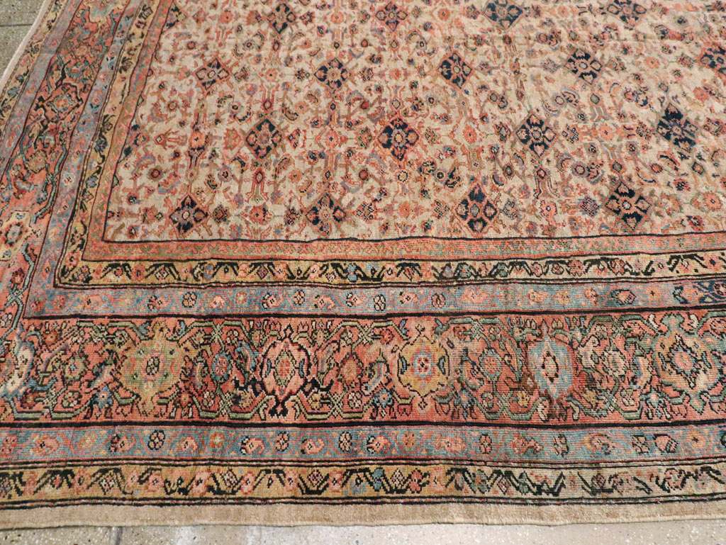 Antique Persian Mahal Carpet, No.11905 - Galerie Shabab