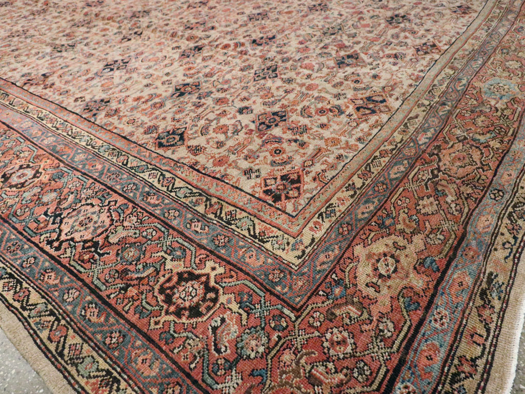 Antique Persian Mahal Carpet, No.11905 - Galerie Shabab