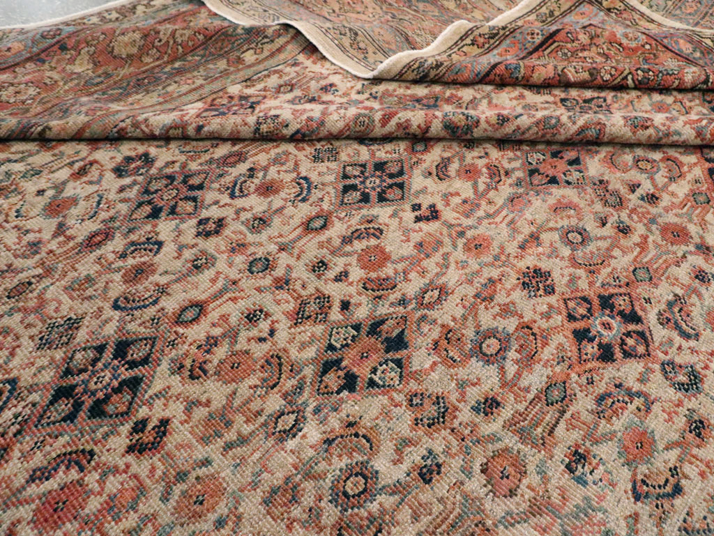 Antique Persian Mahal Carpet, No.11905 - Galerie Shabab